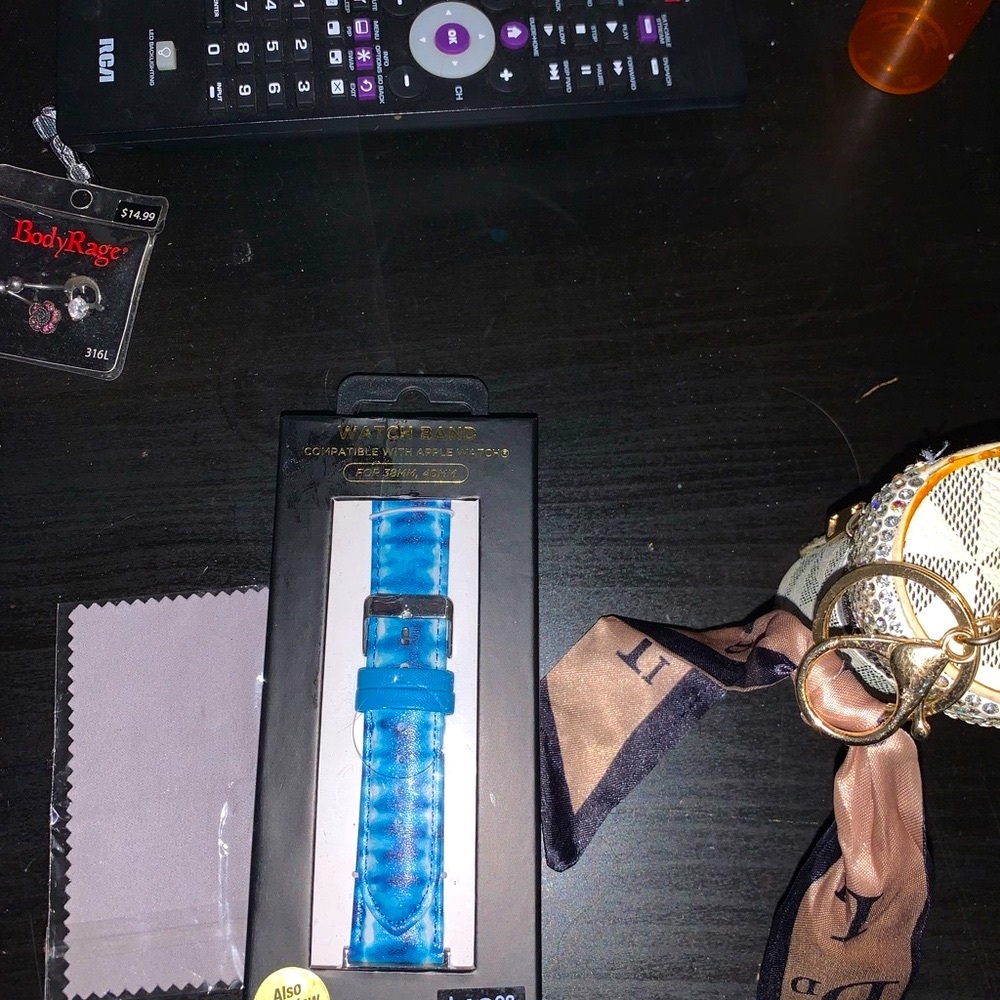 Apple Watch Blue Watch Band